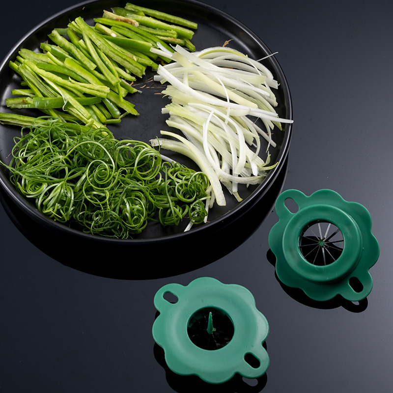 Green Onion Slicer Shredder Tool