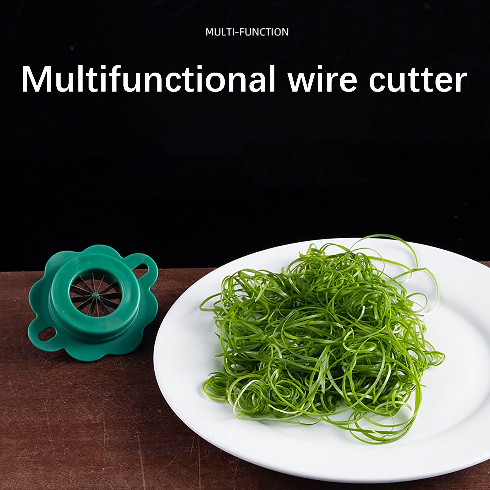 Green Onion Slicer Shredder Tool