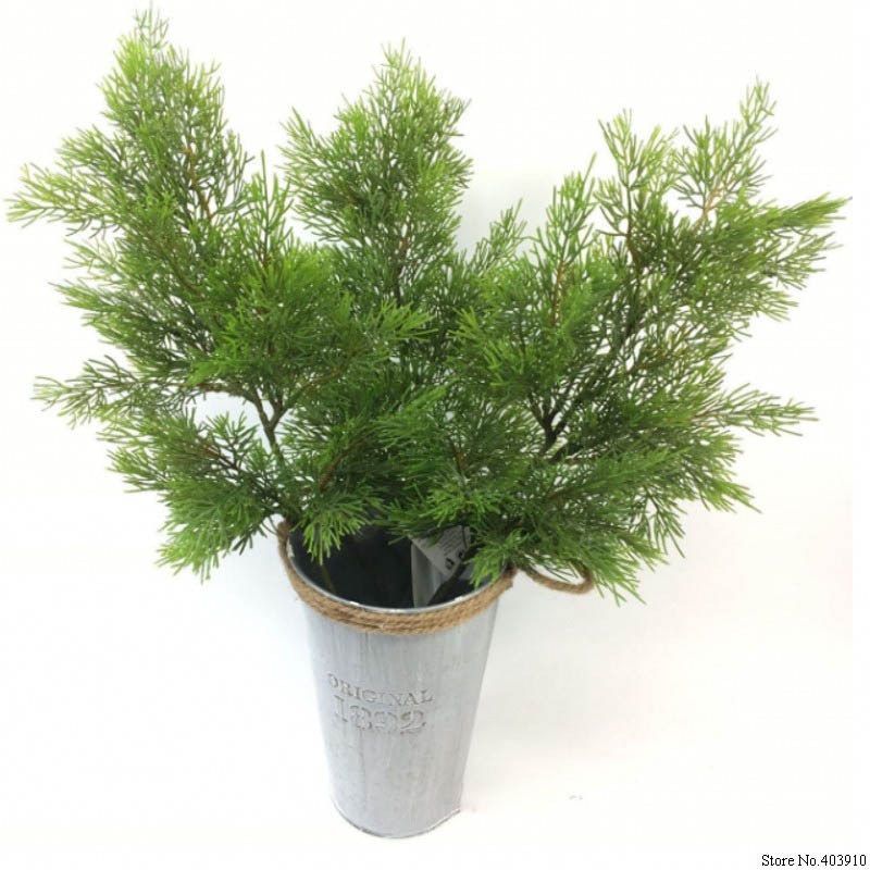 Green Realistic Artificial Pine Branch Green Realistic Artificial Pine Branch