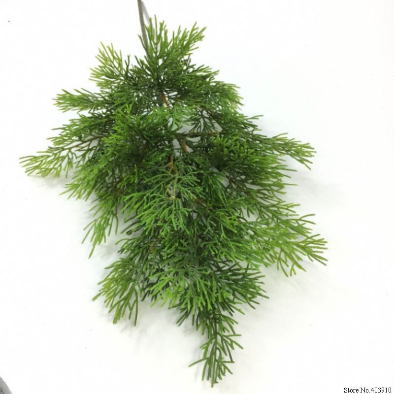 Green Realistic Artificial Pine Branch Green Realistic Artificial Pine Branch