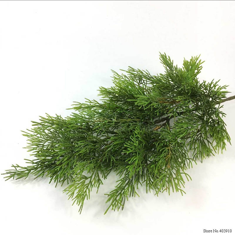 Green Realistic Artificial Pine Branch Green Realistic Artificial Pine Branch