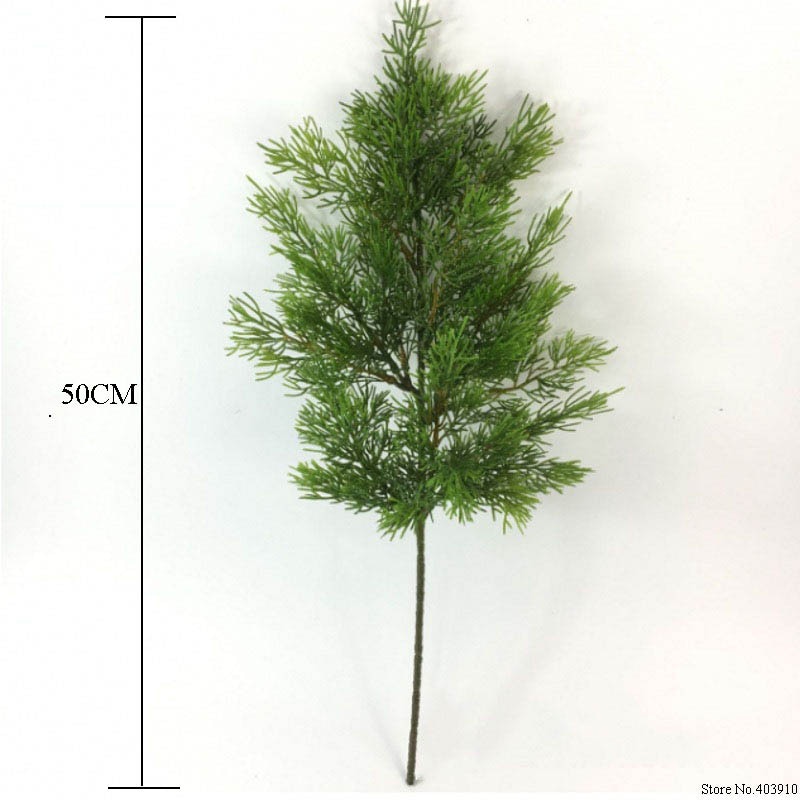 Green Realistic Artificial Pine Branch Green Realistic Artificial Pine Branch