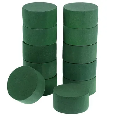 Green Sponge for Flowers (10 pcs) Green Sponge for Flowers (10 pcs)