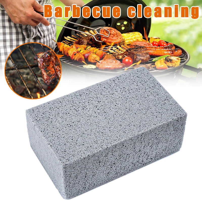 Grill Cleaning Brick Stone Block