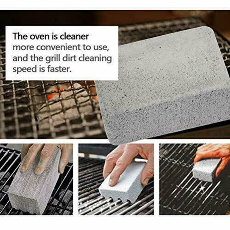 Grill Cleaning Brick Stone Block
