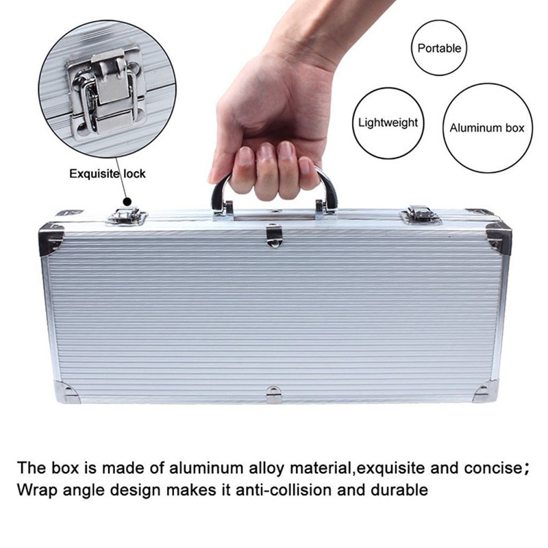 Grilling BBQ Tool Set with Case