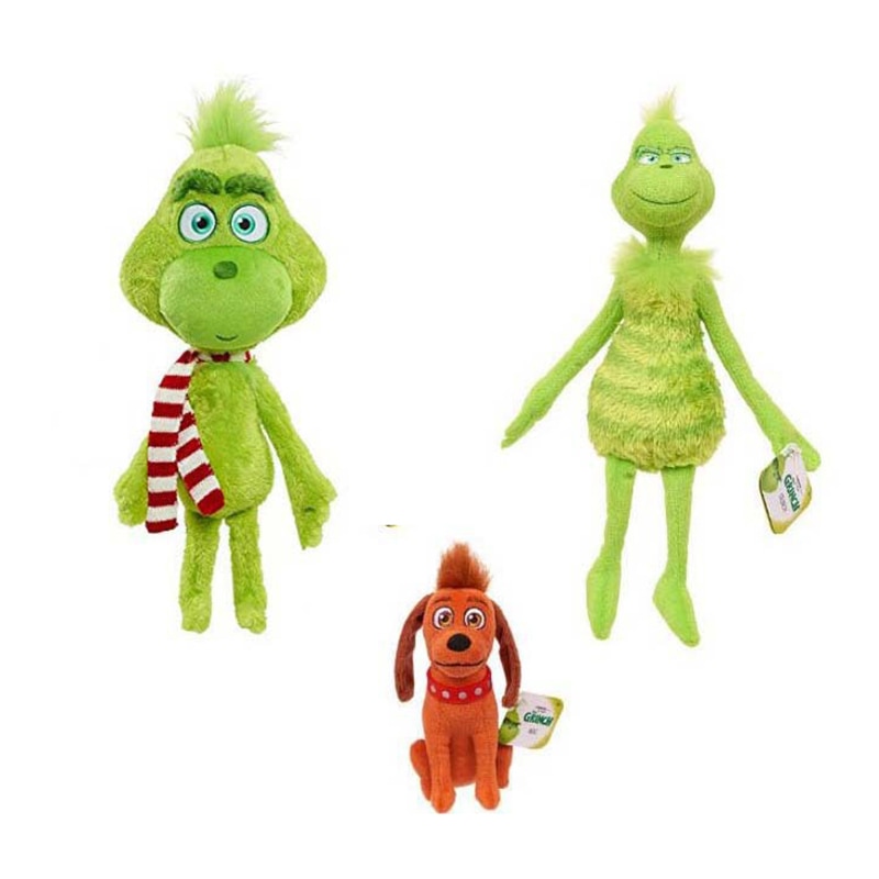 Grinch Dolls Soft Plush Toys (Set of 4) Grinch Dolls Soft Plush Toys (Set of 4)