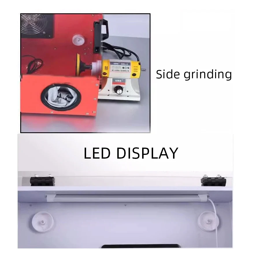 Grinding Dust Box Metal Structure Dust Box Ventilation Fan Dust Extraction Box for Craft Work Sanding Polishing Grinding Dust Box Metal Structure Dust Box Ventilation Fan Dust Extraction Box for Craft Work Sanding Polishing