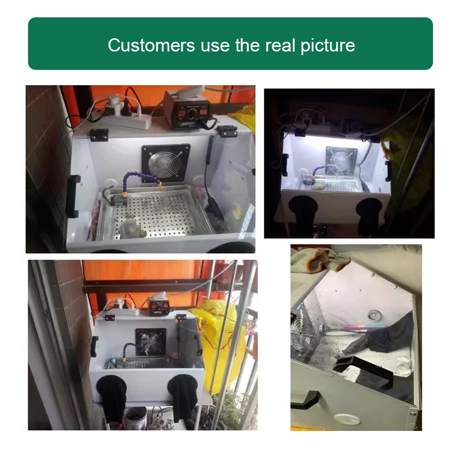 Grinding Dust Box Metal Structure Dust Box Ventilation Fan Dust Extraction Box for Craft Work Sanding Polishing Grinding Dust Box Metal Structure Dust Box Ventilation Fan Dust Extraction Box for Craft Work Sanding Polishing