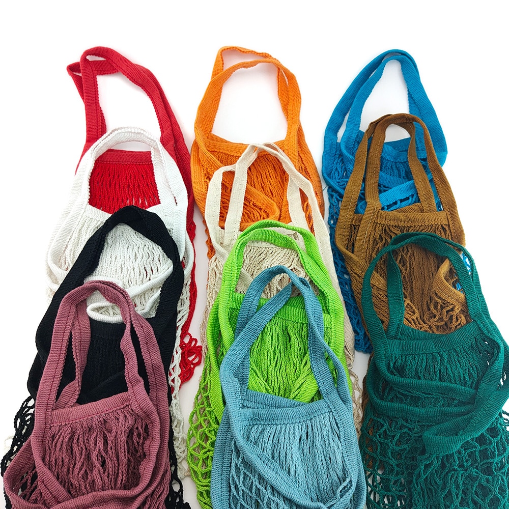 Grocery Mesh Bag Reusable Shopping Tote Grocery Mesh Bag Reusable Shopping Tote