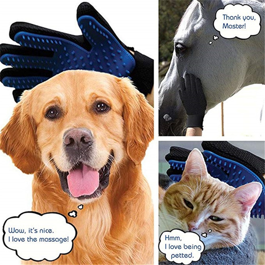 Grooming Glove Pet Deshedding Brush Grooming Glove Pet Deshedding Brush