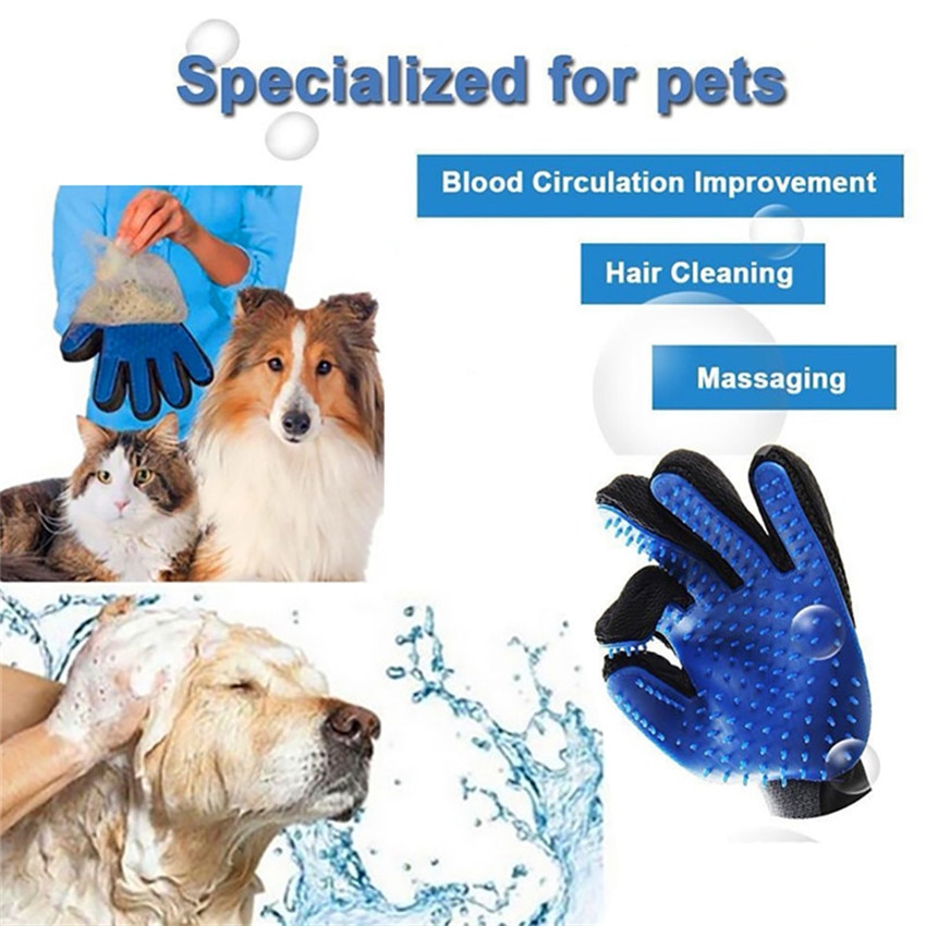 Grooming Glove Pet Deshedding Brush Grooming Glove Pet Deshedding Brush