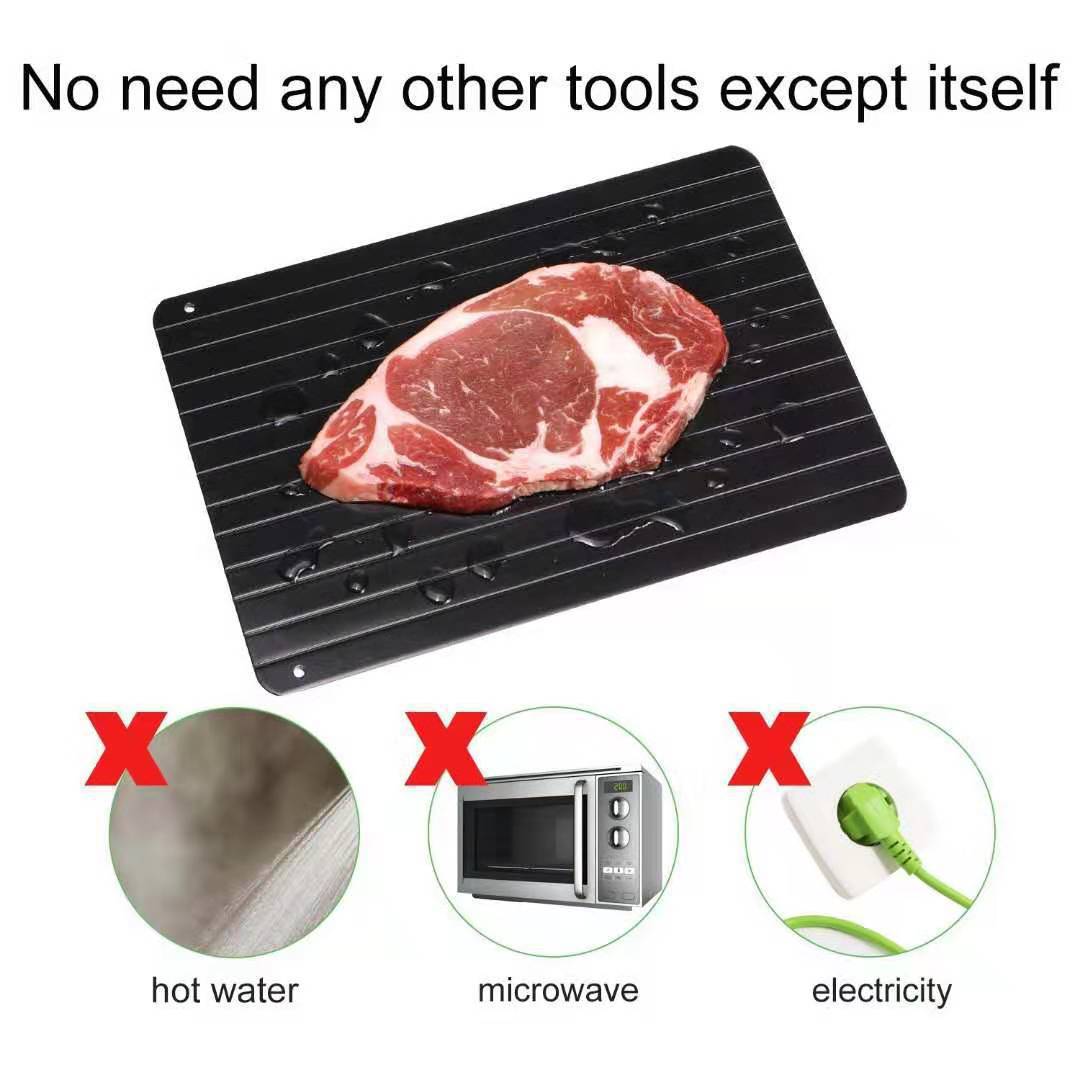 Groove Design Defrosting Tray for Meat Groove Design Defrosting Tray for Meat