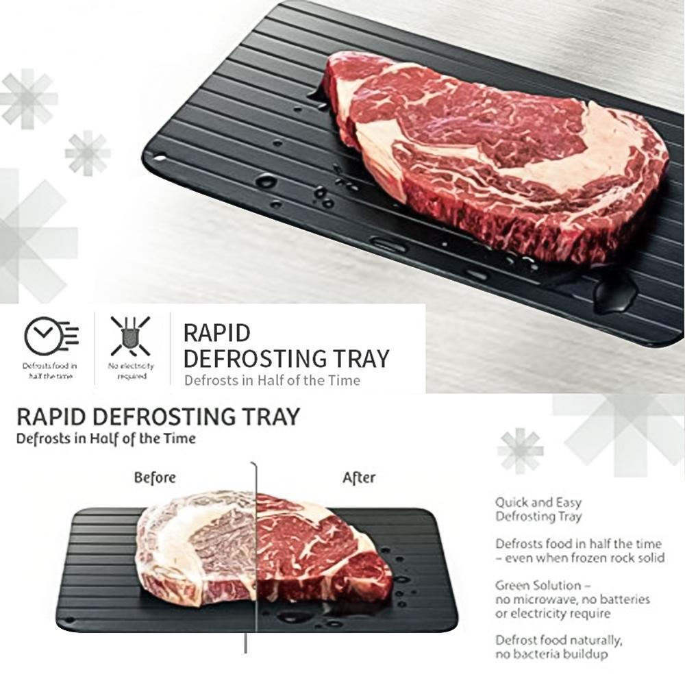 Groove Design Defrosting Tray for Meat Groove Design Defrosting Tray for Meat