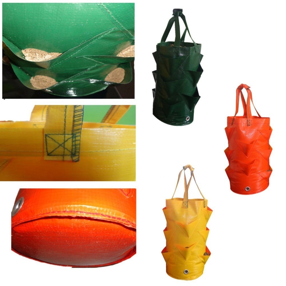 Grow Bag for Plants Vertical Planter with Strap Grow Bag for Plants Vertical Planter with Strap