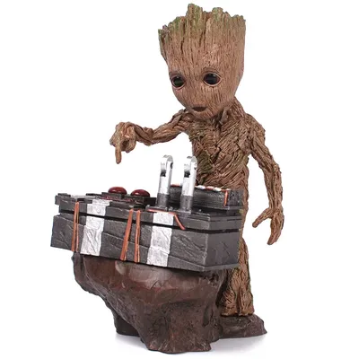Guardians of The Galaxy Groot Statue Model Avengers Cute Baby Tree Man Pvc Anime Action Figure Toys Collection Gift Guardians of The Galaxy Groot Statue Model Avengers Cute Baby Tree Man Pvc Anime Action Figure Toys Collection Gift