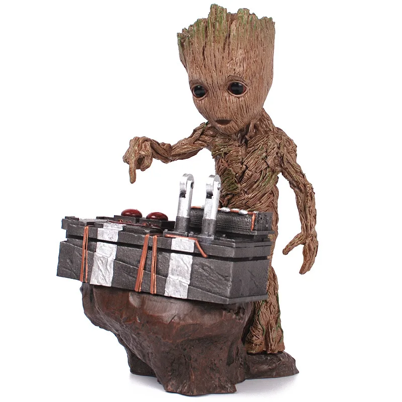 Guardians of The Galaxy Groot Statue Model Avengers Cute Baby Tree Man Pvc Anime Action Figure Toys Collection Gift Guardians of The Galaxy Groot Statue Model Avengers Cute Baby Tree Man Pvc Anime Action Figure Toys Collection Gift