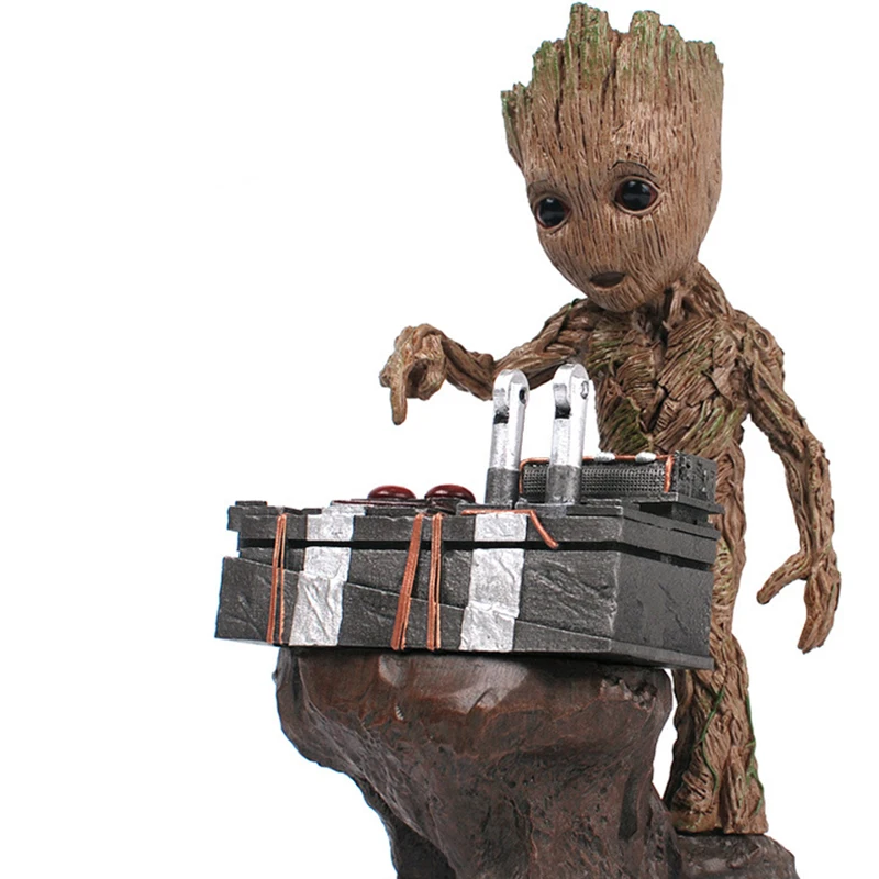 Guardians of The Galaxy Groot Statue Model Avengers Cute Baby Tree Man Pvc Anime Action Figure Toys Collection Gift Guardians of The Galaxy Groot Statue Model Avengers Cute Baby Tree Man Pvc Anime Action Figure Toys Collection Gift