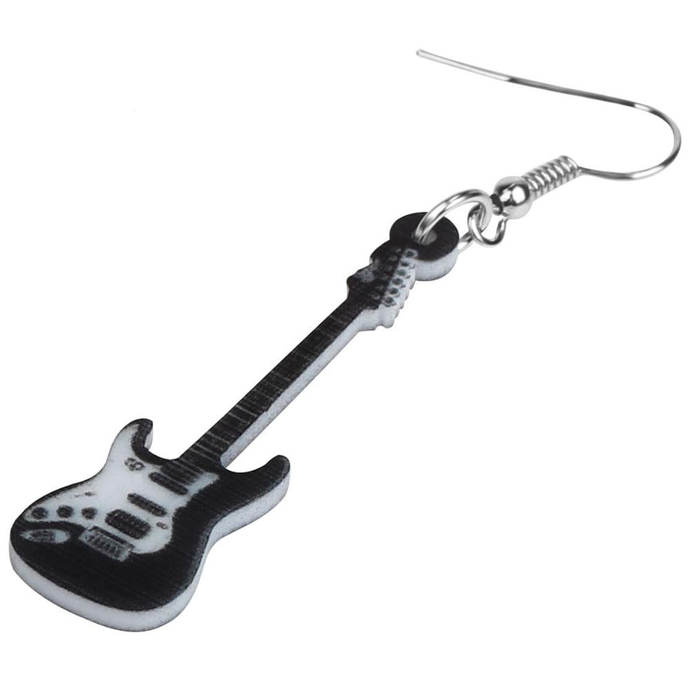 Guitar Earrings Girls Fashion Jewelry