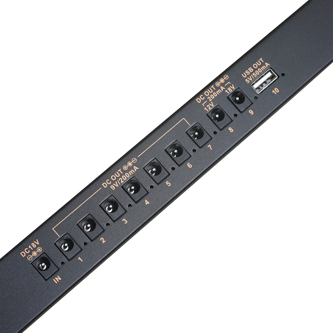 Guitar Effector Board Guitar Effects Pedal Board Sturdy Aluminium alloy with Magic Stickers Handbag Wiring Power Plu