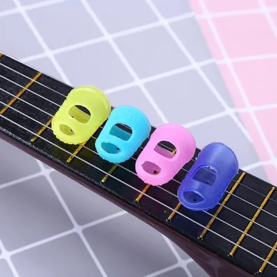 Guitar Finger Protectors Guitar Accessories (4 PCS) Guitar Finger Protectors Guitar Accessories (4 PCS)