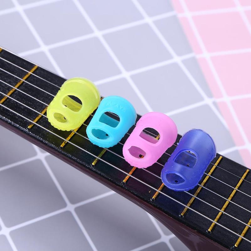 Guitar Finger Protectors Guitar Accessories (4 PCS) Guitar Finger Protectors Guitar Accessories (4 PCS)