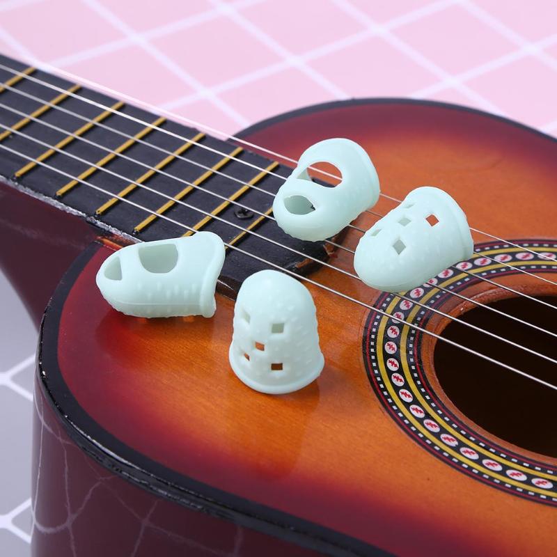 Guitar Finger Protectors Guitar Accessories (4 PCS) Guitar Finger Protectors Guitar Accessories (4 PCS)