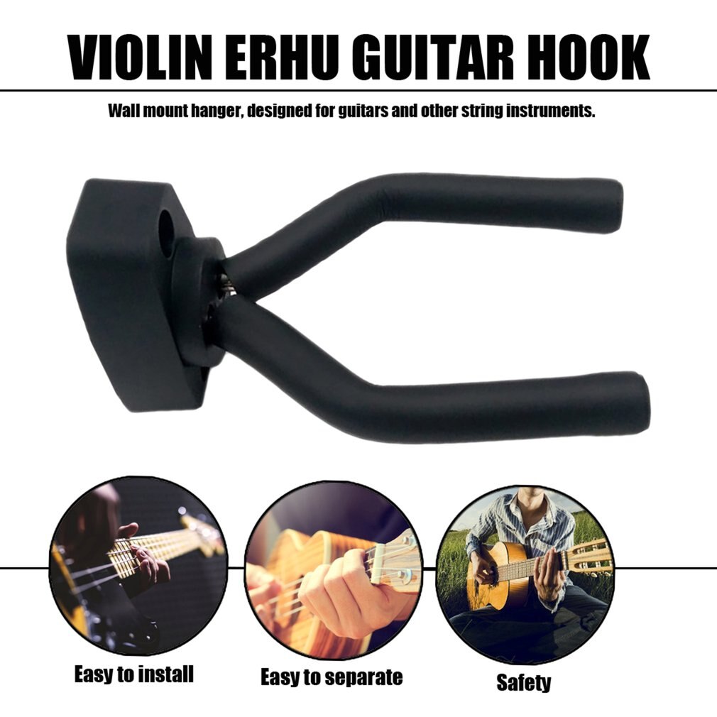 Guitar Holder for Wall Hook Hanger Guitar Holder for Wall Hook Hanger