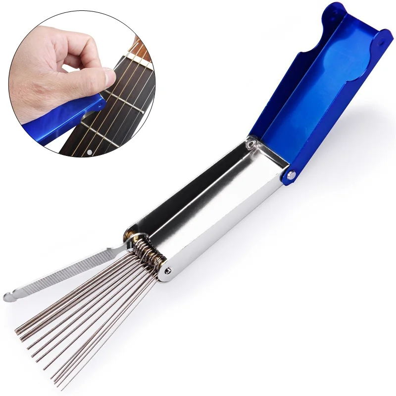 Guitar Nut Slot Files Saddle Polishing Grinding Guitar Files DIY Slotting File Kits Set Guitar File Kit Set Dual