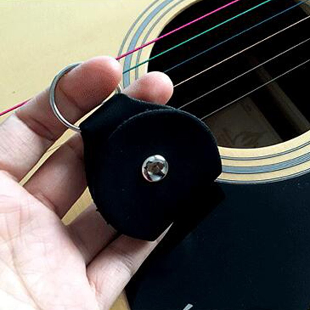 Guitar Pick Holder Keychain with 3 Picks Guitar Pick Holder Keychain with 3 Picks