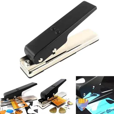 Guitar Pick Punch Maker