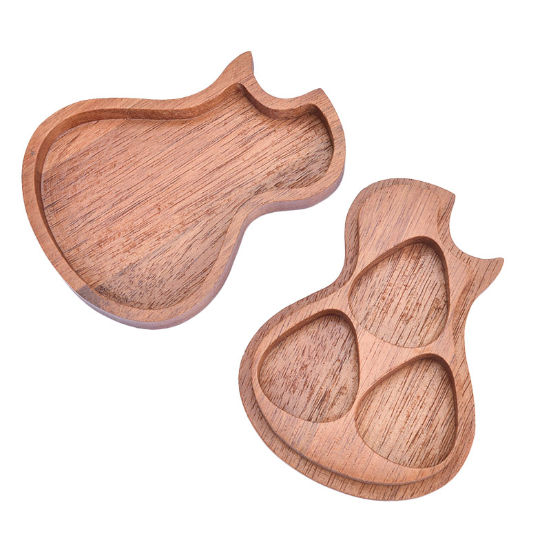 Guitar Shape Wooden Guitar Pick Holder Guitar Shape Wooden Guitar Pick Holder
