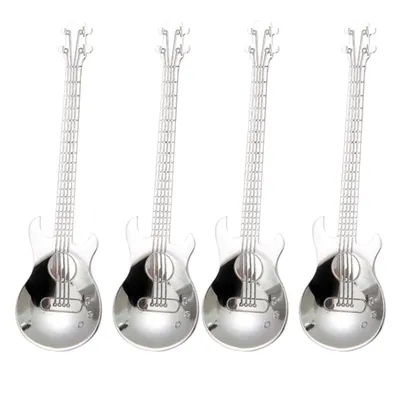 Guitar Spoon Stainless Steel (4pcs) Guitar Spoon Stainless Steel (4pcs)