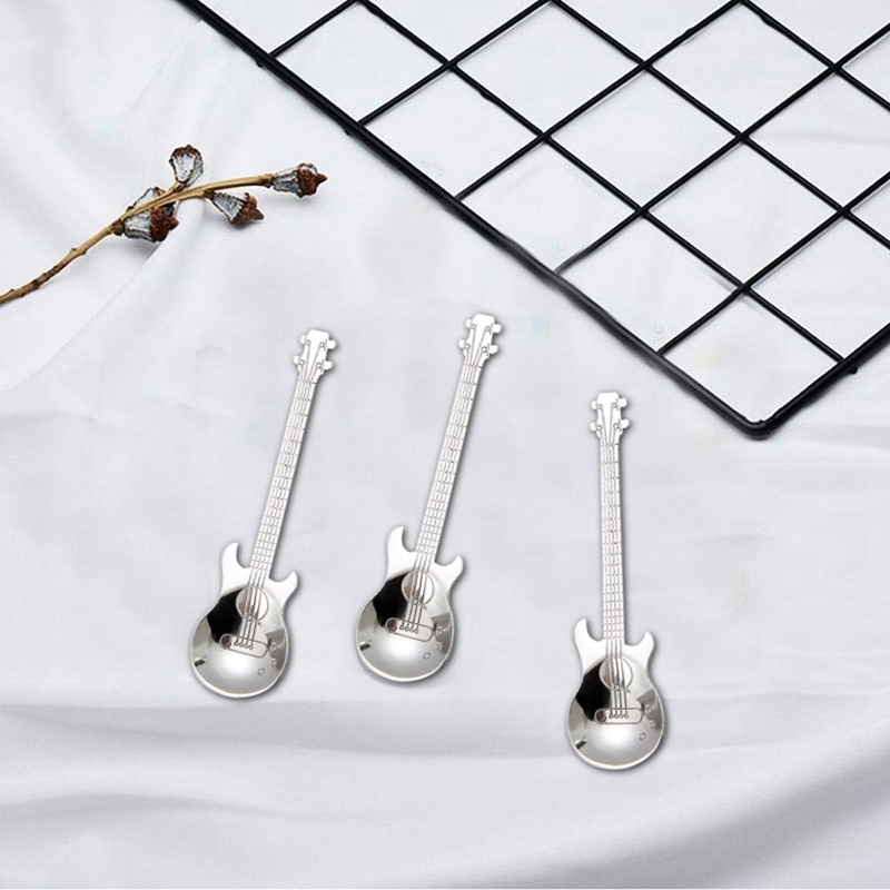 Guitar Spoon Stainless Steel (4pcs) Guitar Spoon Stainless Steel (4pcs)