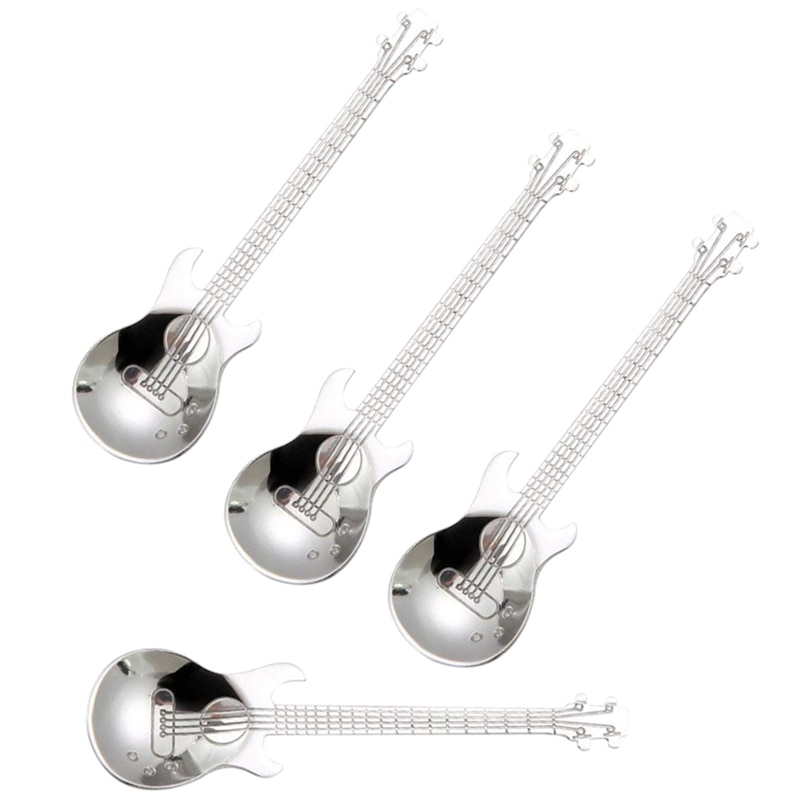 Guitar Spoon Stainless Steel (4pcs) Guitar Spoon Stainless Steel (4pcs)