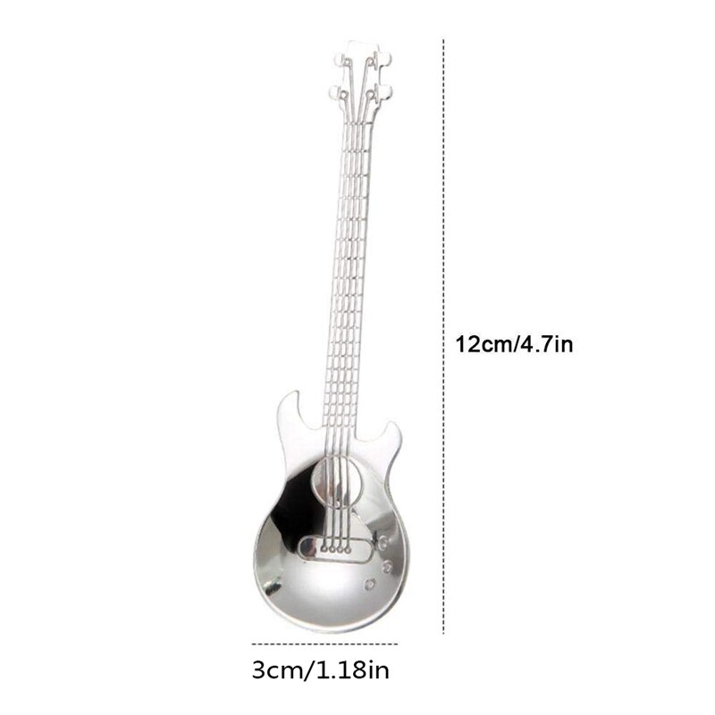 Guitar Spoon Stainless Steel (4pcs) Guitar Spoon Stainless Steel (4pcs)