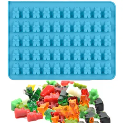 Gummy Bear Mold with Dropper