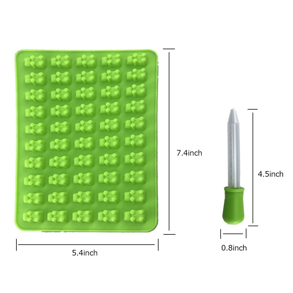 Gummy Bear Mould with Dropper