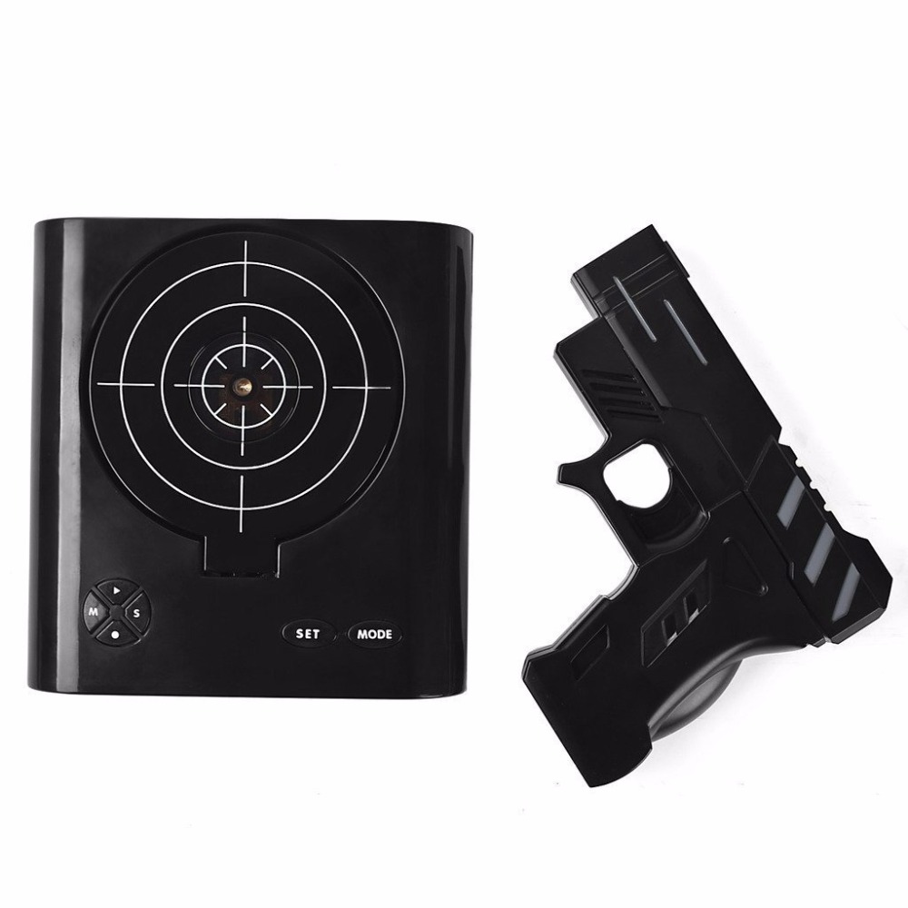 Gun Alarm Clock Laser Shooter