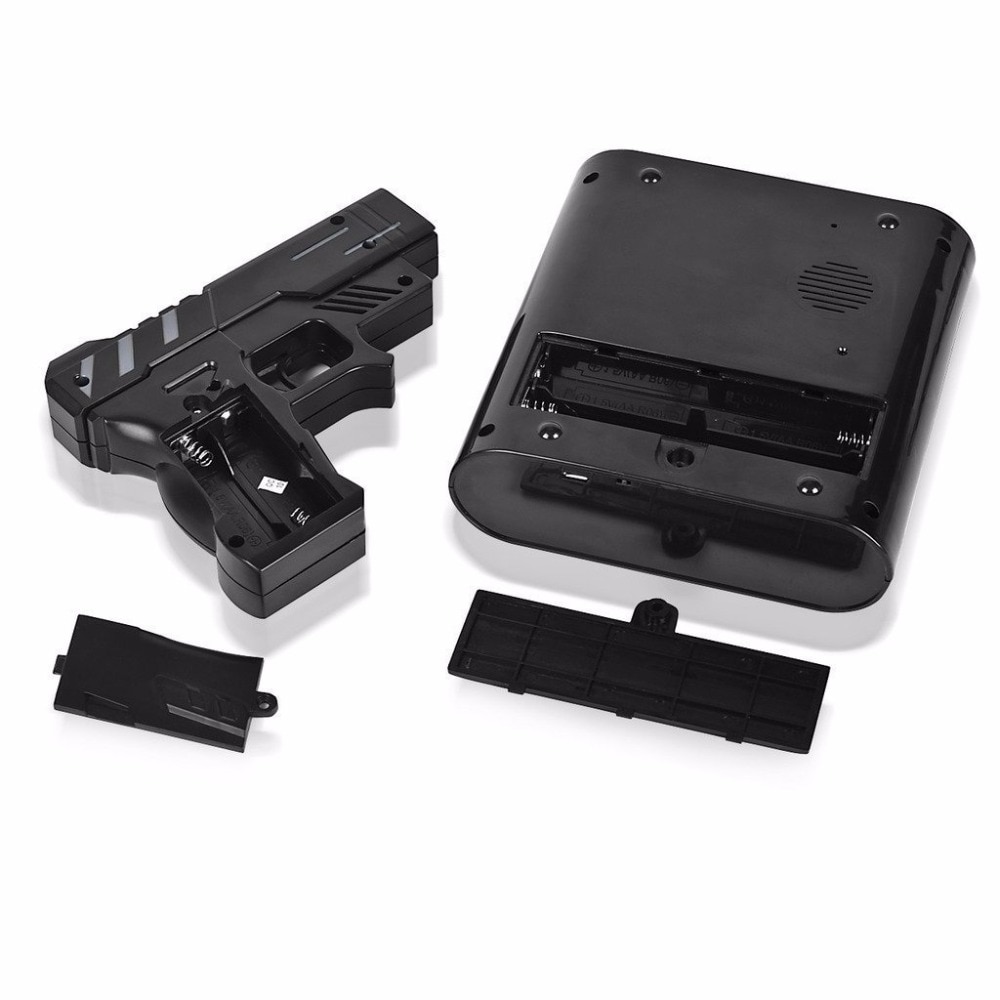 Gun Alarm Clock Laser Shooter