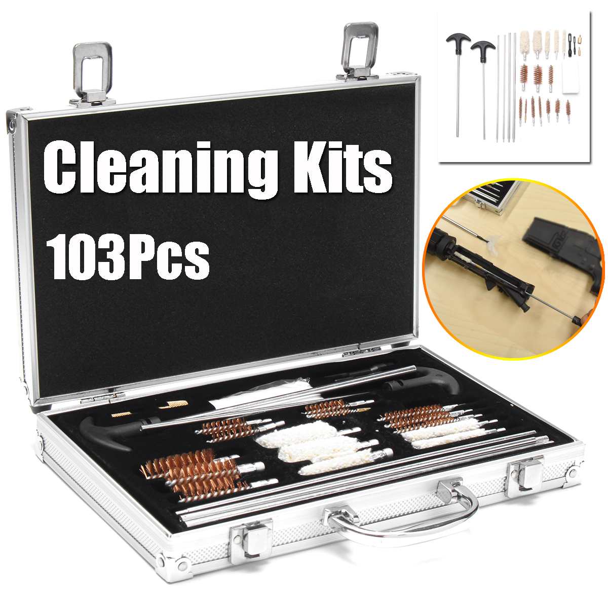 Gun Cleaning Kit Set