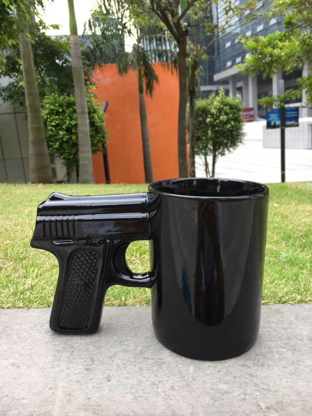 Gun Cup Ceramic Collectible Mug Gun Cup Ceramic Collectible Mug
