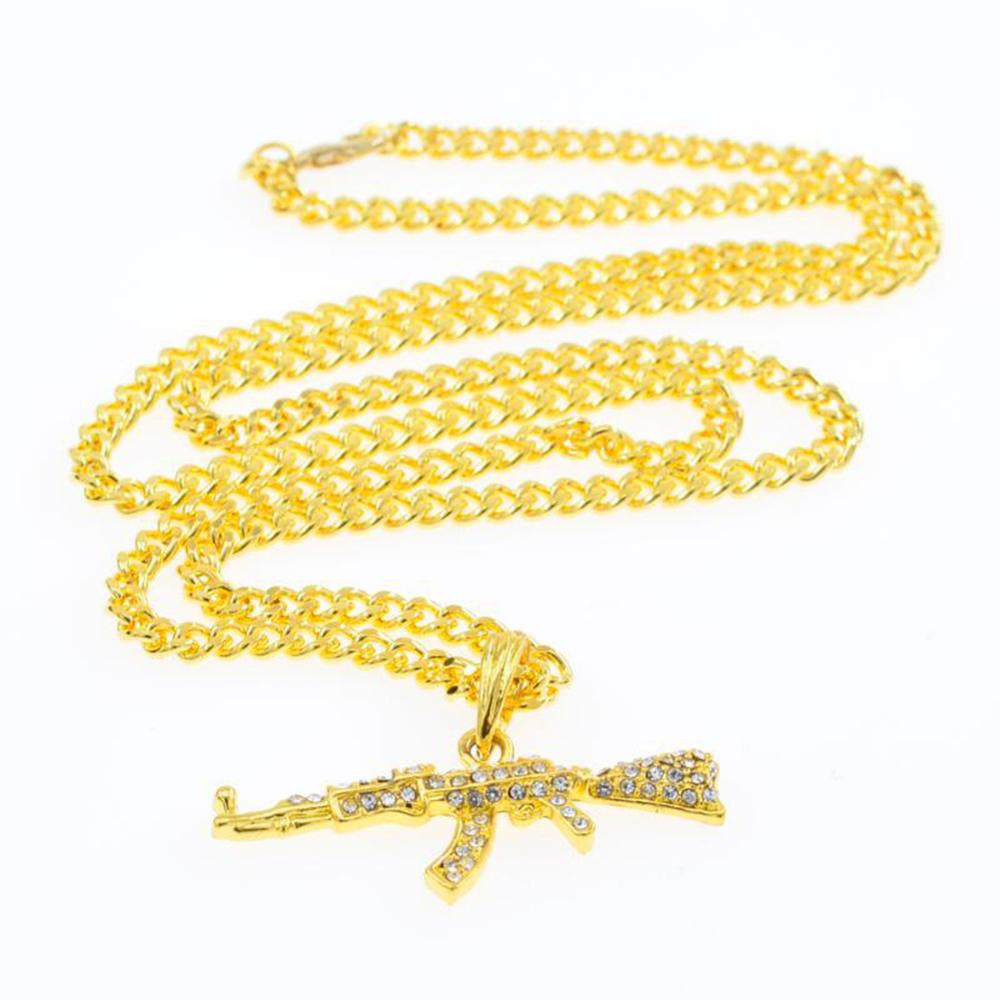 Gun Necklace Fashionable Jewelry