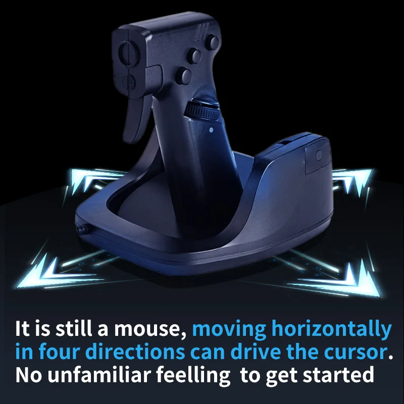 Gun Style Gaming Mouse FPS Game OrionTime L24 Vertical Handle Grip Wired Peripherals Pc Custom Gamer Accessories