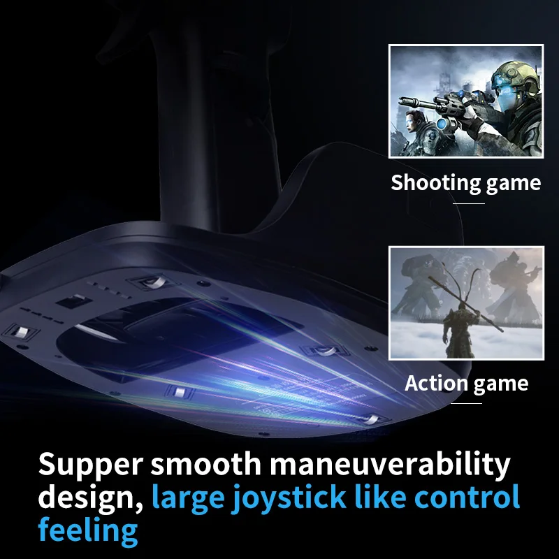 Gun Style Gaming Mouse FPS Game OrionTime L24 Vertical Handle Grip Wired Peripherals Pc Custom Gamer Accessories
