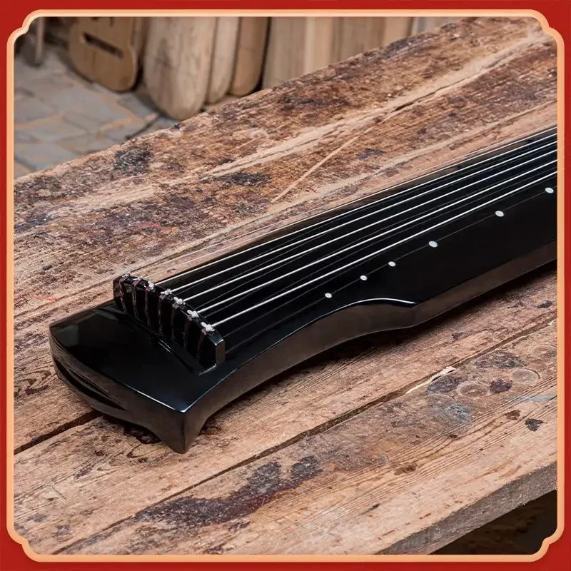 Guqin Fuxi Beginners Practice Handmade Guqin Professional Performance Heptachord Yoga Meditation Musical Stringed