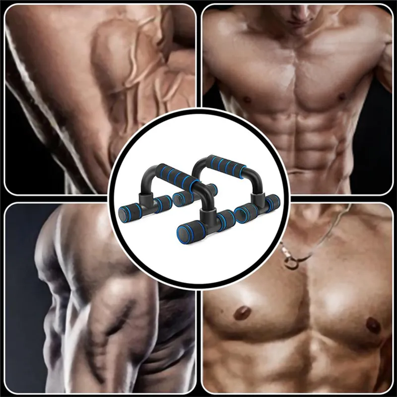 Gym Push Up Bars Stand Non-slip Home Fitness Gym Handles Exercise Arm Chest Muscle Training Bodybuilding Equipment