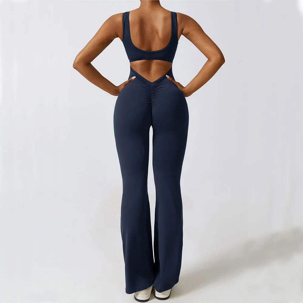 Gym Set Women Training Yoga Suit Sportswear Women Sports Jumpsuit Fitness Rompers Stretch Female Push Up Workout