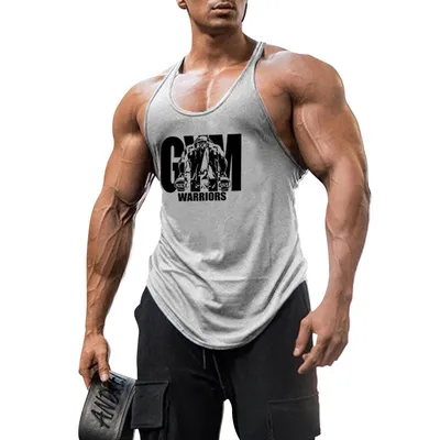 Gym Stringer Tank Top for Men