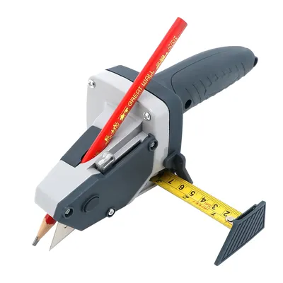 Gypsum Board Cutting Tool Gypsum Board Cutter with Tape Measure Tool Kit Includes Cutter, Pencil and 5 Blades Gypsum Board Cutting Tool Gypsum Board Cutter with Tape Measure Tool Kit Includes Cutter, Pencil and 5 Blades